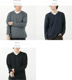 RE MADE IN TOKYO JAPAN / Dress Wool Knit V-Neck