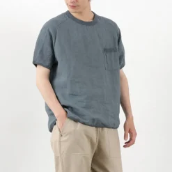 RE MADE IN TOKYO JAPAN / French Linen T-Shirt