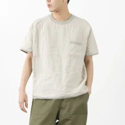 RE MADE IN TOKYO JAPAN / French Linen T-Shirt