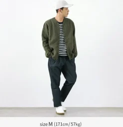 RE MADE IN TOKYO JAPAN / French Linen Cardigan