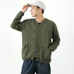 RE MADE IN TOKYO JAPAN / French Linen Cardigan