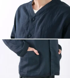 RE MADE IN TOKYO JAPAN / French Linen Cardigan