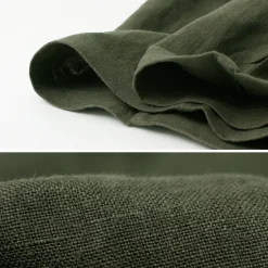 RE MADE IN TOKYO JAPAN / French Linen Tucked Pants