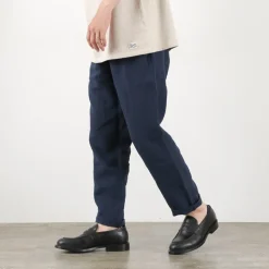 RE MADE IN TOKYO JAPAN / French Linen Tucked Pants