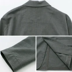 RE MADE IN TOKYO JAPAN / High Twist Tro Dress Jacket