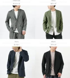 RE MADE IN TOKYO JAPAN / High Twist Tro Dress Jacket