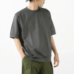 RE MADE IN TOKYO JAPAN / Half Sleeve Wide Dress T-Shirt