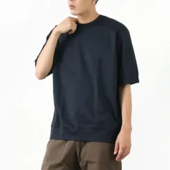 RE MADE IN TOKYO JAPAN / Half Sleeve Wide Dress T-Shirt