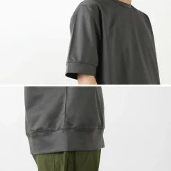 RE MADE IN TOKYO JAPAN / Half Sleeve Wide Dress T-Shirt