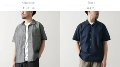RE MADE IN TOKYO JAPAN / Herdmans Linen Open Collar Shirt