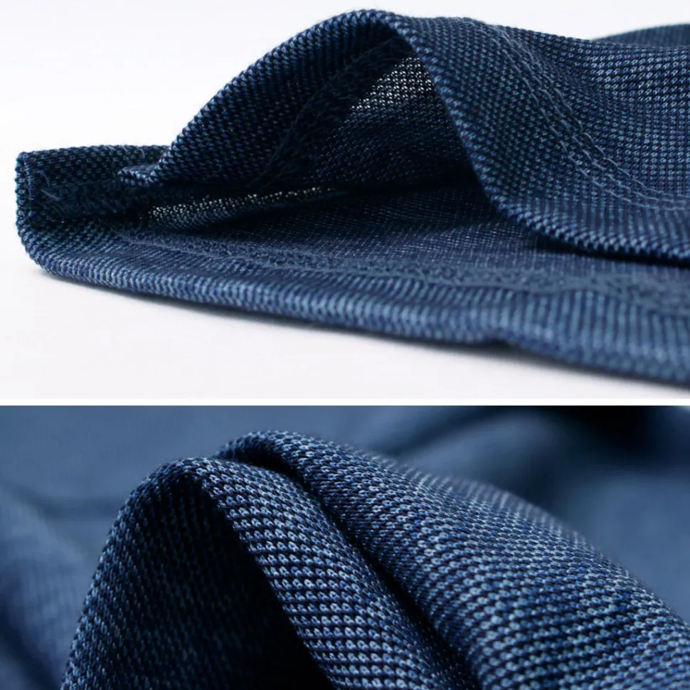 RE MADE IN TOKYO JAPAN / Indigo Kanoko Button Down Skipper BD Skipper