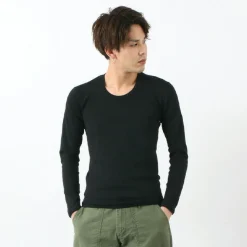 RE MADE IN TOKYO JAPAN / Long Sleeve Perfect Innerwear U Neck