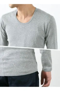 RE MADE IN TOKYO JAPAN / Long Sleeve Perfect Innerwear U Neck