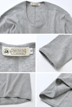 RE MADE IN TOKYO JAPAN / Long Sleeve Perfect Innerwear U Neck