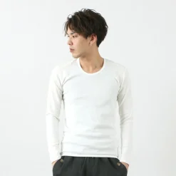 RE MADE IN TOKYO JAPAN / Long Sleeve Perfect Innerwear U Neck