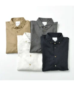 RE MADE IN TOKYO JAPAN / Linen Canvas Split Raglan Shirt