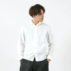 RE MADE IN TOKYO JAPAN / Linen Canvas Split Raglan Shirt
