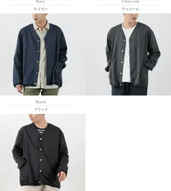 RE MADE IN TOKYO JAPAN / Linen Coolmax Shirt Cardigan