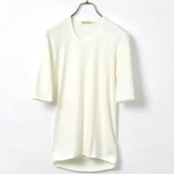 RE MADE IN TOKYO JAPAN / Perfect Inner Half Sleeve U-Neck