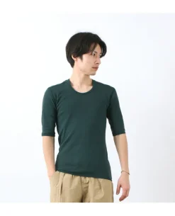 RE MADE IN TOKYO JAPAN / Perfect Inner Half Sleeve U-Neck