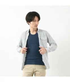 RE MADE IN TOKYO JAPAN / Perfect Inner Half Sleeve U-Neck