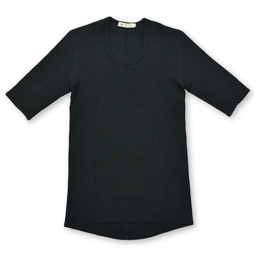 RE MADE IN TOKYO JAPAN / Perfect Inner Half Sleeve U-Neck