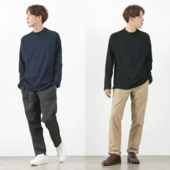 RE MADE IN TOKYO JAPAN / Perfect Inner Giza Mock Neck Long Sleeve T-Shirt