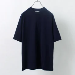 RE MADE IN TOKYO JAPAN / Perfect Inner Giza Mock Neck Half Sleeve T-Shirt