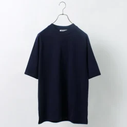 RE MADE IN TOKYO JAPAN / Perfect Inner Giza Mock Neck Half Sleeve T-Shirt
