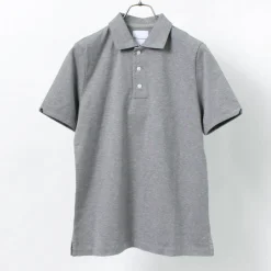 RE MADE IN TOKYO JAPAN / SUVIN GOLD COTTON KNIT SHIRT