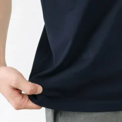 RE MADE IN TOKYO JAPAN / SUVIN GOLD COTTON KNIT SHIRT