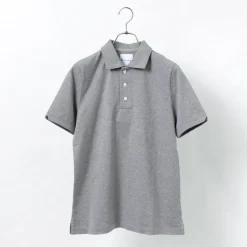 RE MADE IN TOKYO JAPAN / SUVIN GOLD COTTON KNIT SHIRT