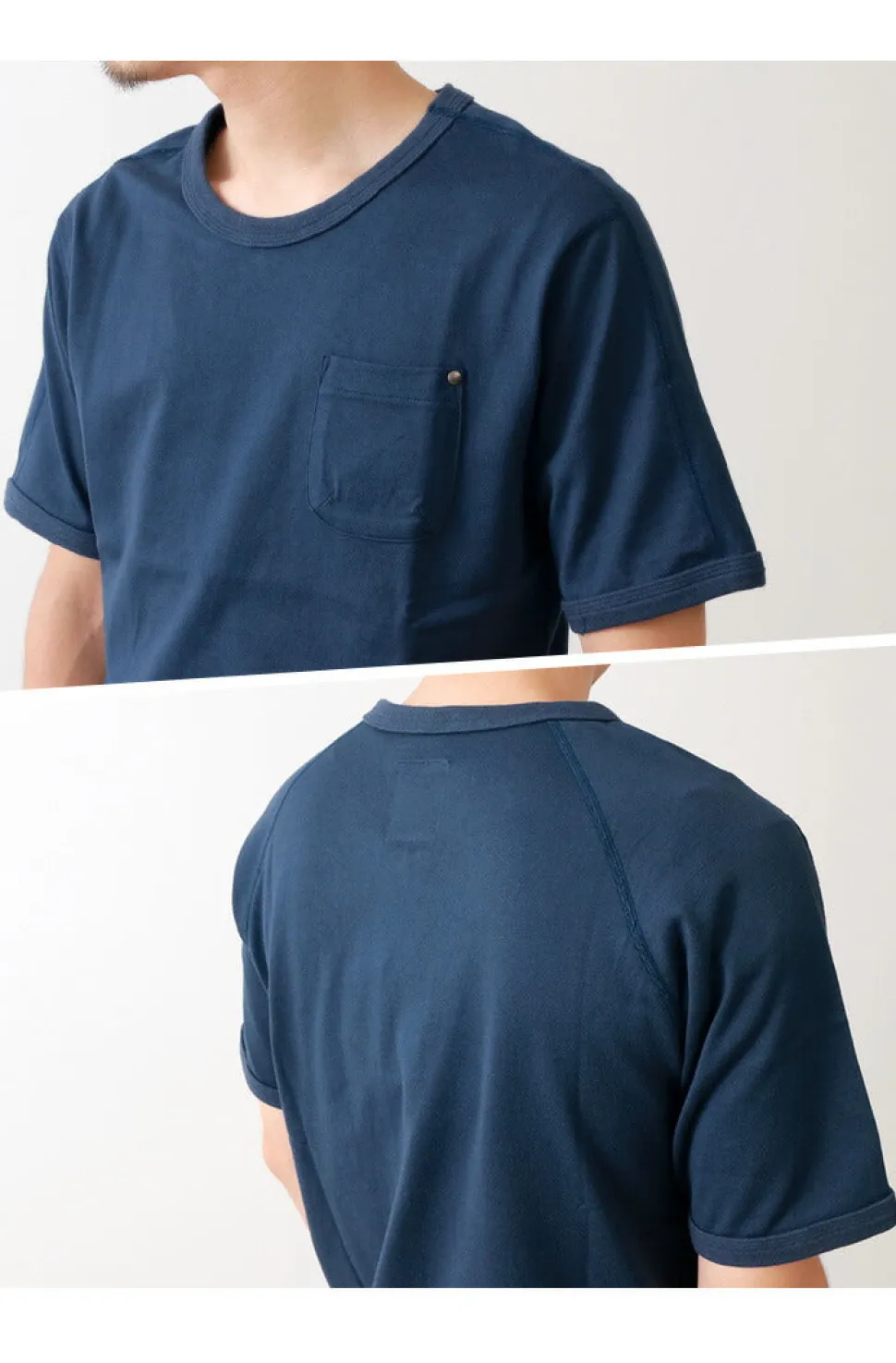 RE MADE IN TOKYO JAPAN / Split Raglan Pocket T-Shirt