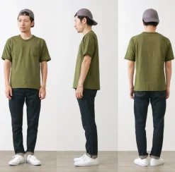 RE MADE IN TOKYO JAPAN / Split Raglan Pocket T-Shirt