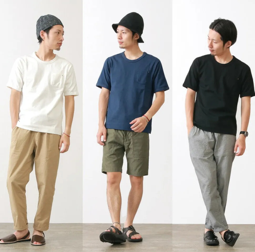 RE MADE IN TOKYO JAPAN / Split Raglan Pocket T-Shirt