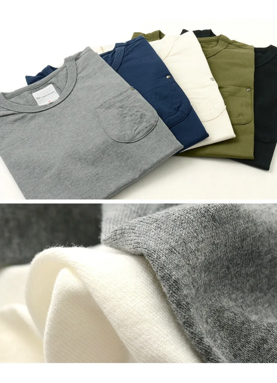 RE MADE IN TOKYO JAPAN / Split Raglan Pocket T-Shirt