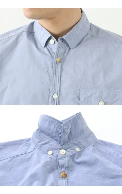 RE MADE IN TOKYO JAPAN / Supima Typewriter Round Hem Shirt