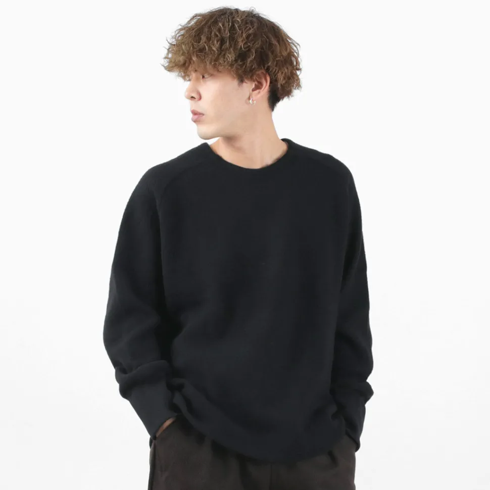 RE MADE IN TOKYO JAPAN / Soft lamb wool airy knit
