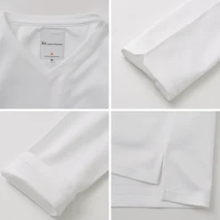 RE MADE IN TOKYO JAPAN / Tokyo Made V-Neck Long Sleeve Dress T-Shirt 5721A-CT