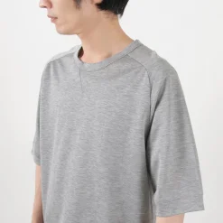RE MADE IN TOKYO JAPAN / Viscose knit wide T-shirt