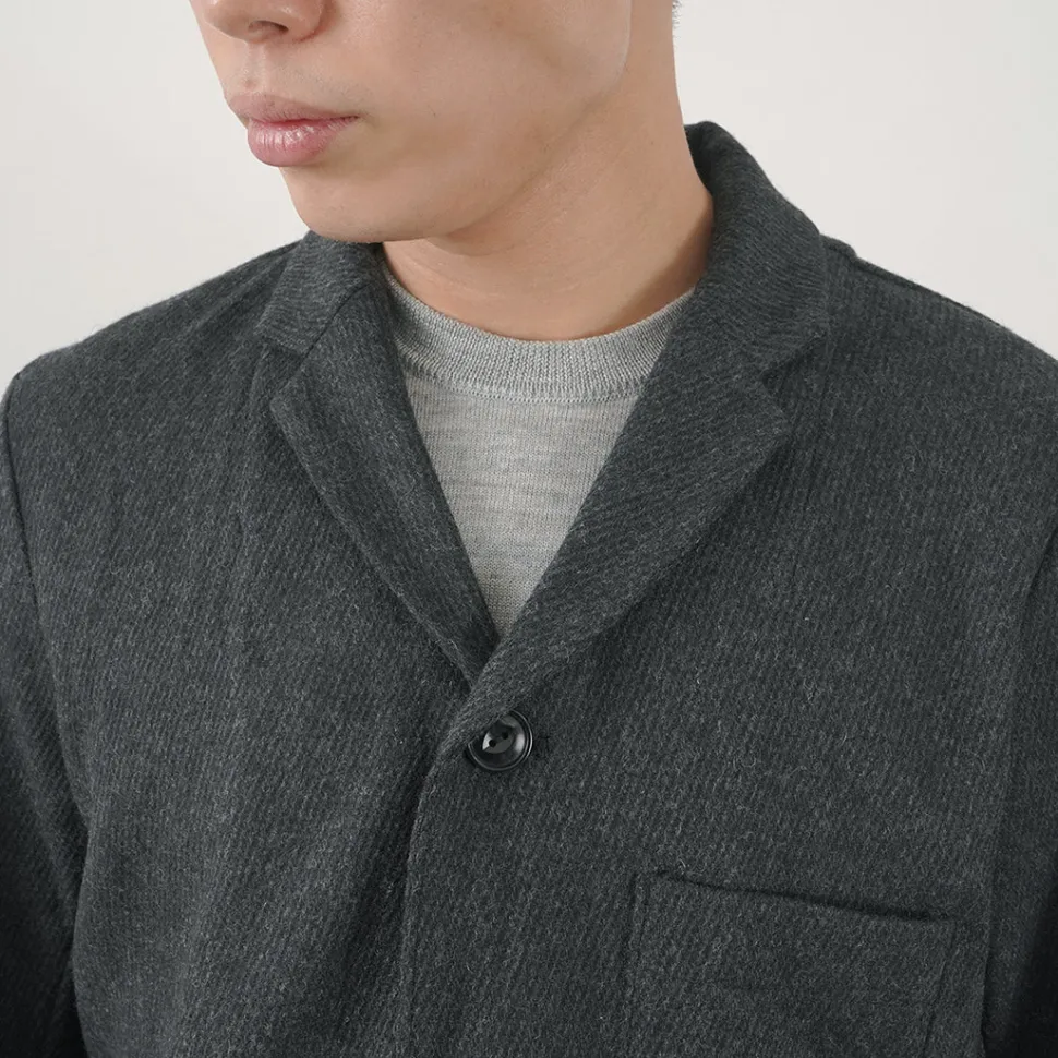 RE MADE IN TOKYO JAPAN / Wool Cashmere Kersey Coverall Jacket