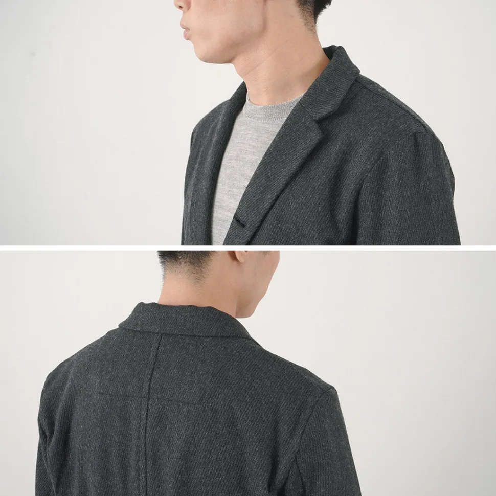 RE MADE IN TOKYO JAPAN / Wool Cashmere Kersey Coverall Jacket