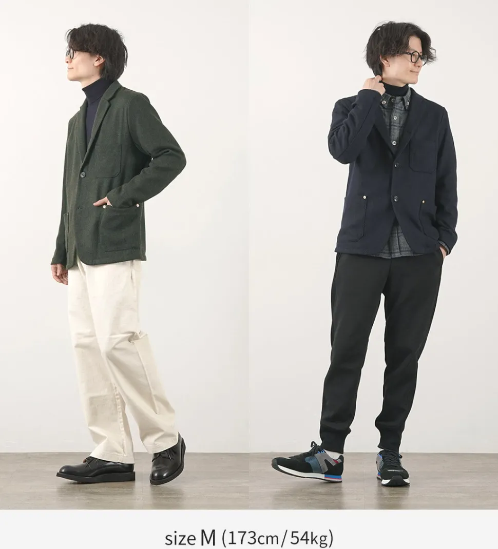 RE MADE IN TOKYO JAPAN / Wool Cashmere Kersey Coverall Jacket