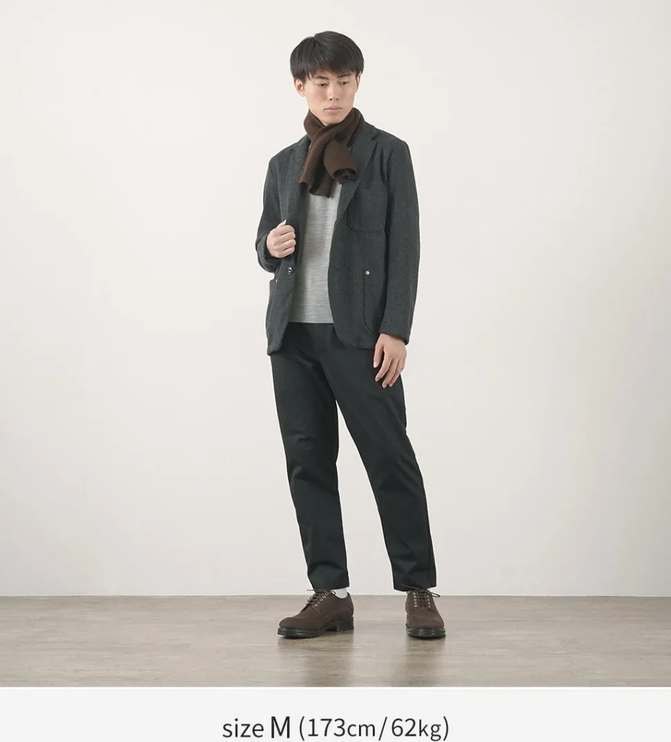 RE MADE IN TOKYO JAPAN / Wool Cashmere Kersey Coverall Jacket