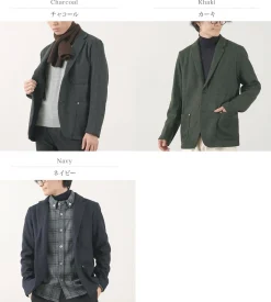 RE MADE IN TOKYO JAPAN / Wool Cashmere Kersey Coverall Jacket