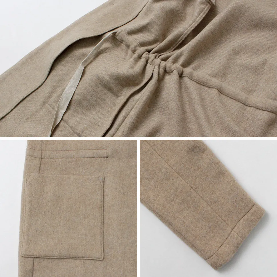 RE MADE IN TOKYO JAPAN / Wool Melton Stand Collar Coat