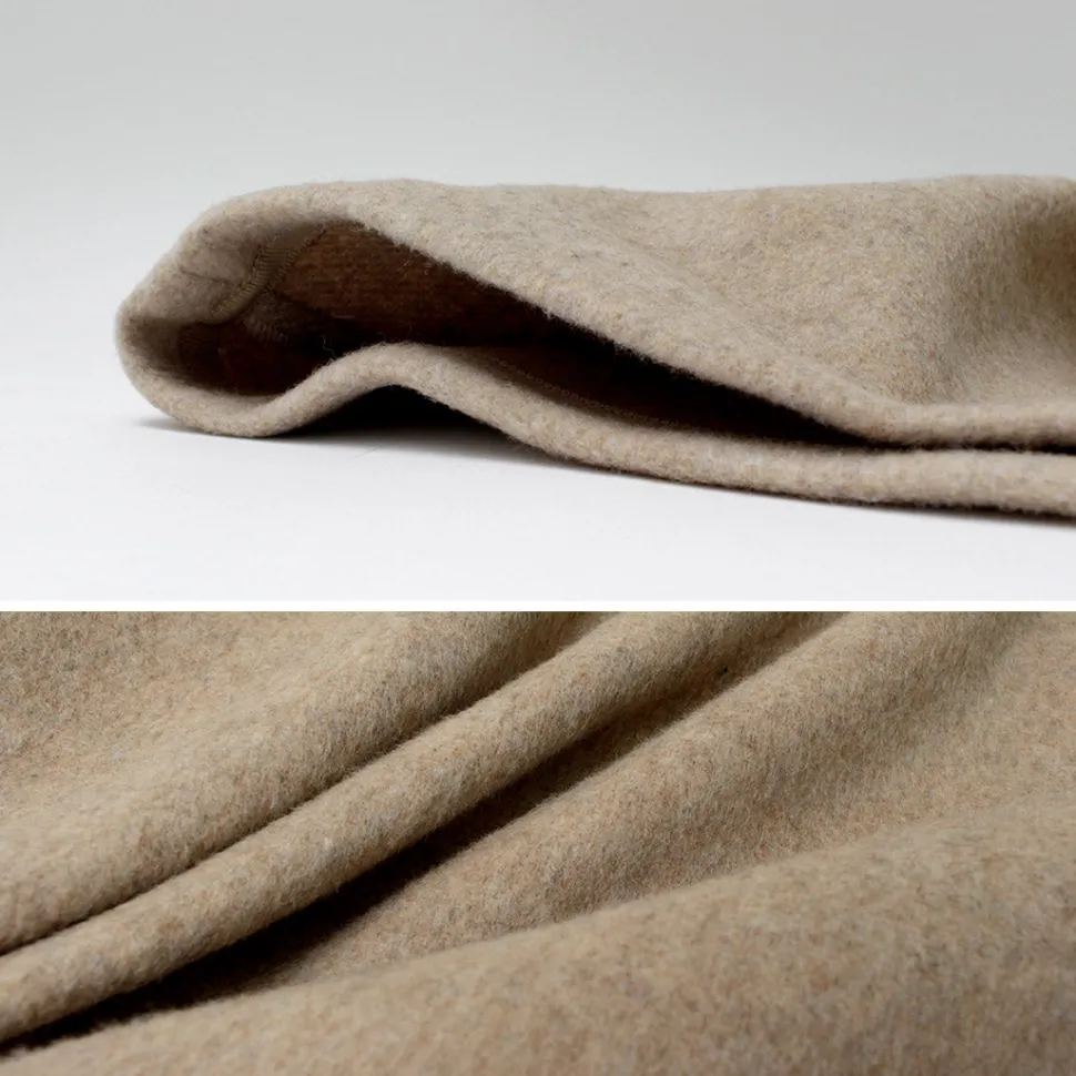 RE MADE IN TOKYO JAPAN / Wool Melton Stand Collar Coat