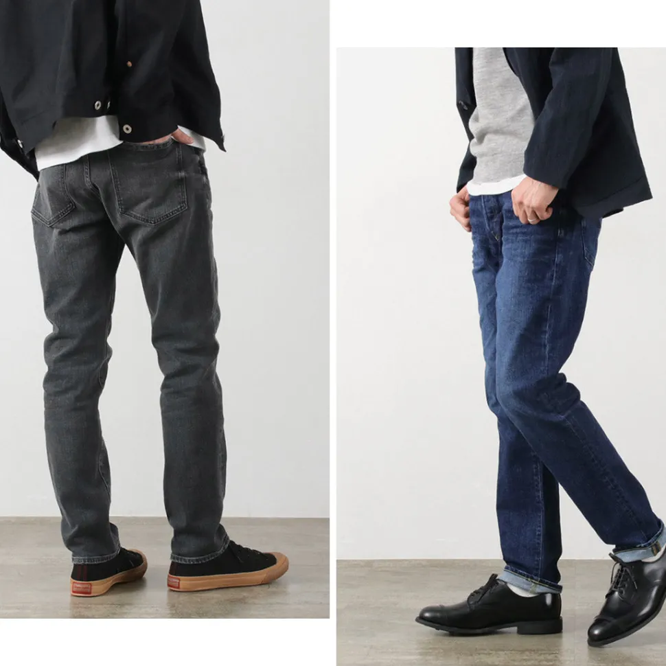 RED CARD / Rhythm Slim Tapered Stretch Denim Pants