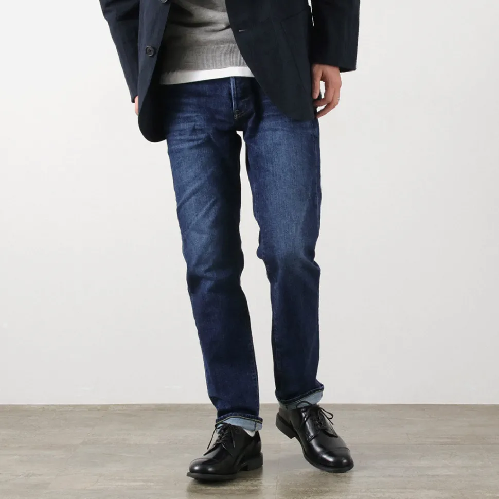 RED CARD / Rhythm Slim Tapered Stretch Denim Pants