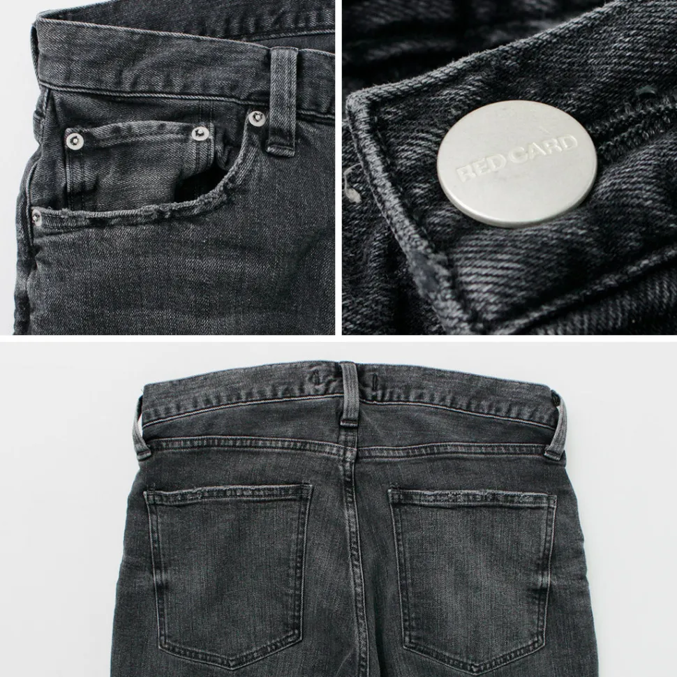RED CARD / Rhythm Slim Tapered Stretch Denim Pants